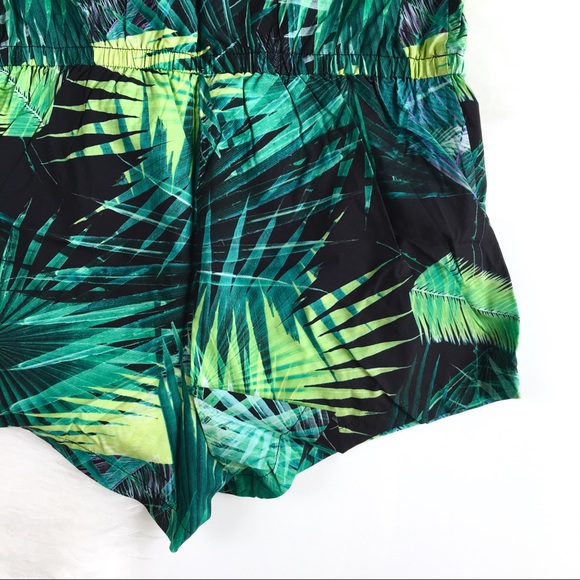 Fabletics | tropical palms strappy athletic romper - Picture 6 of 7